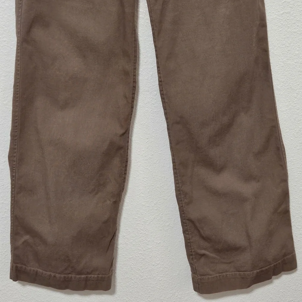 J Jill high rise wide leg pants size 4 cotton blend